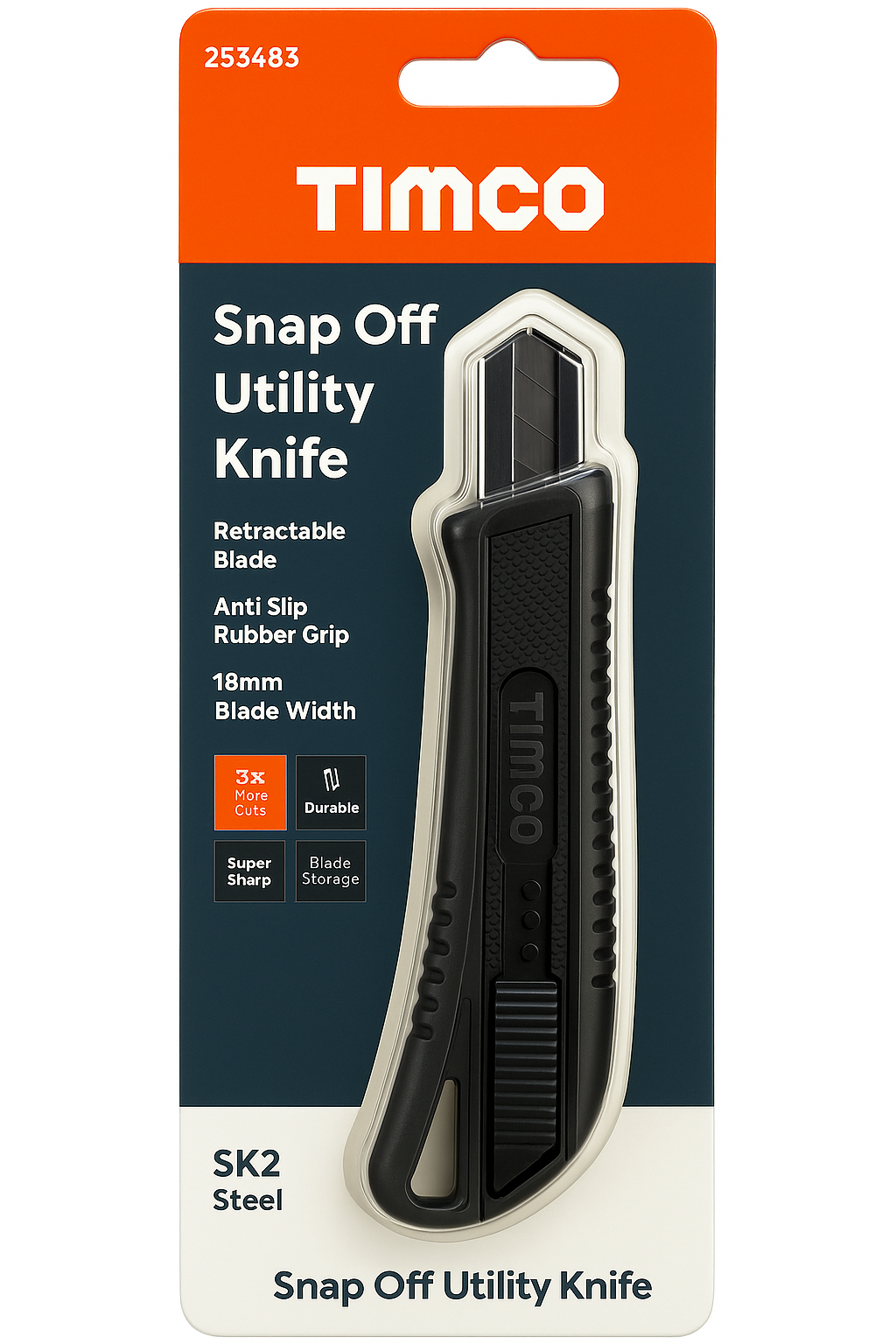 Timco Snap Off Utility Knife