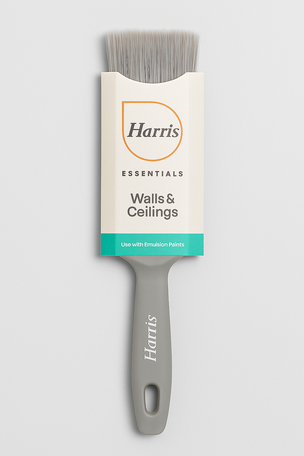 Harris Essentials Walls & Ceilings Paint Brush – Grey Handle