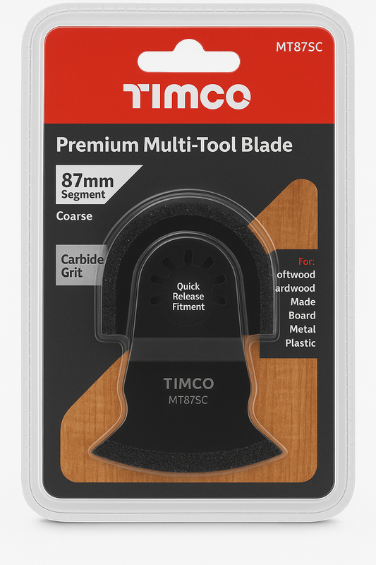 TIMCO Premium Multi-Tool Blade – 87mm Radial