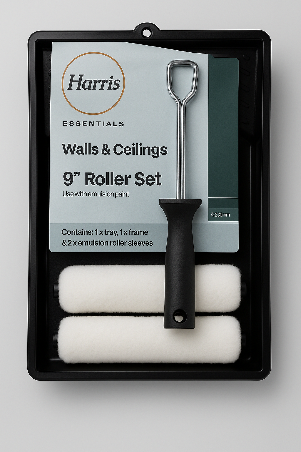 šļø Product 1: Harris Essentials 9ā Roller Set (Walls & Ceilings)