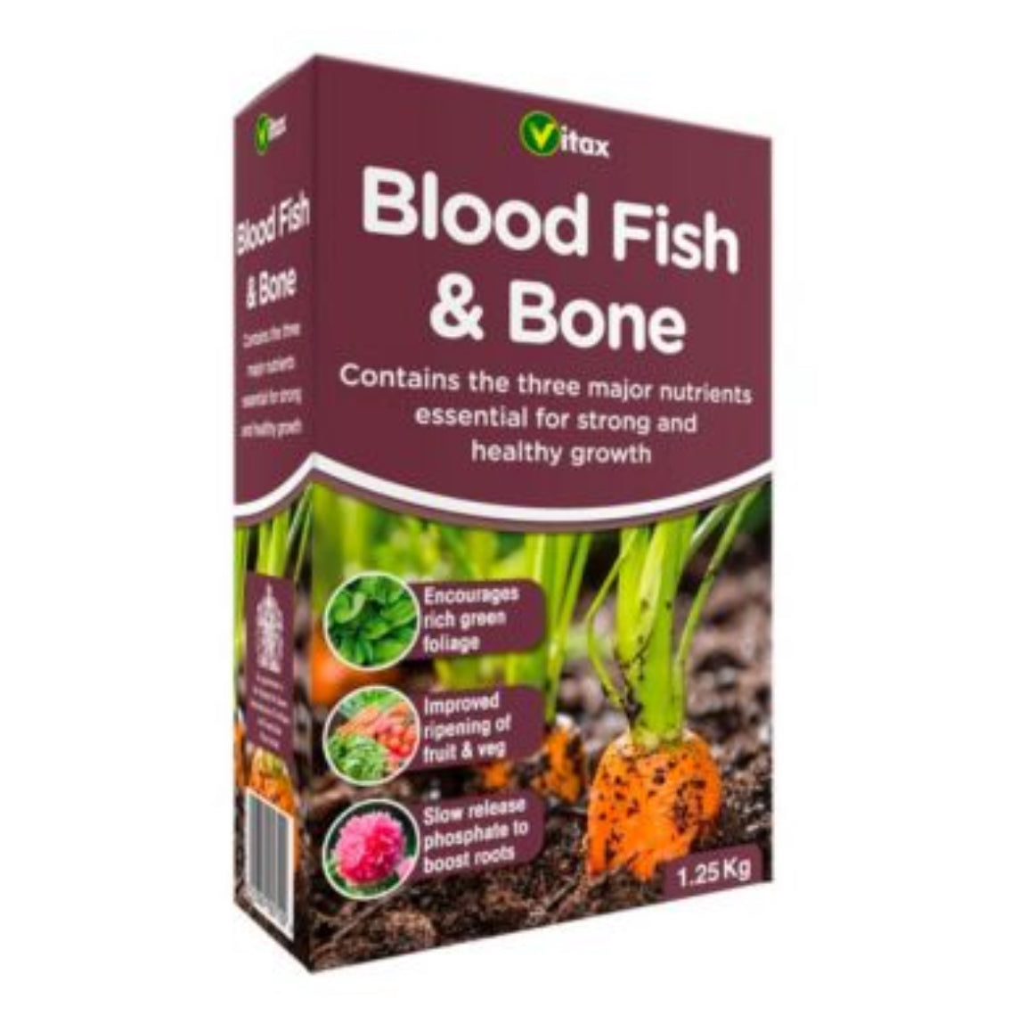 Vitax Blood, Fish & Bone Fertiliser 1.25kg