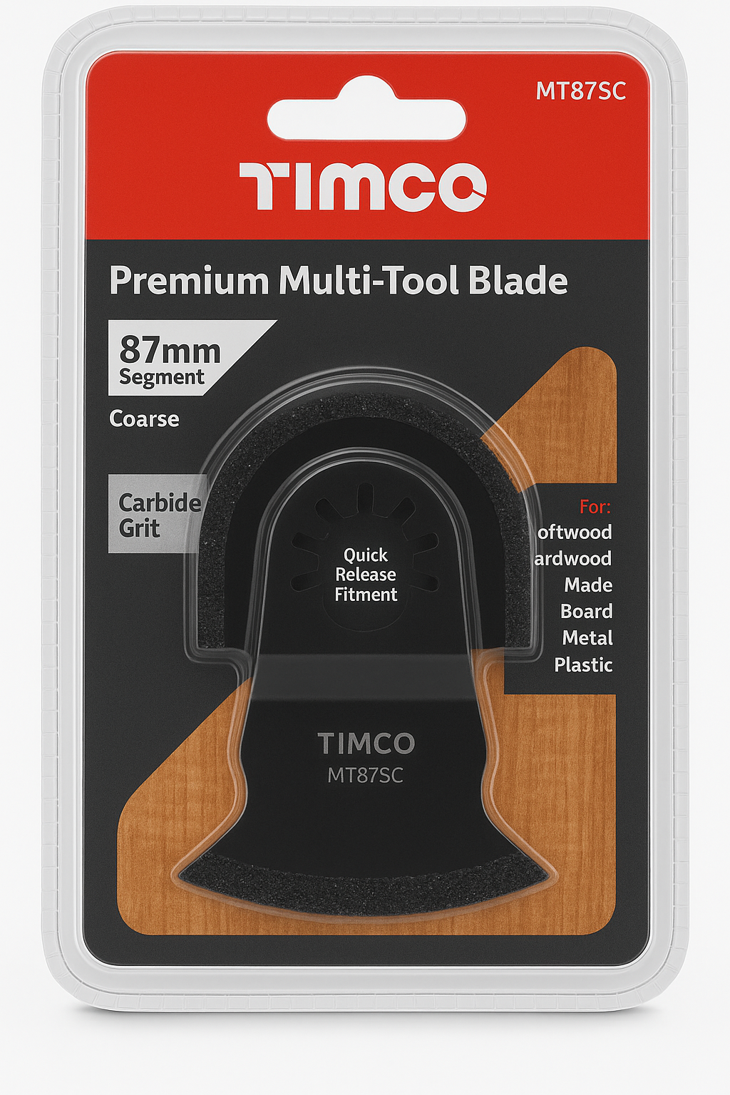TIMCO Premium Multi-Tool Blade – 87mm Radial